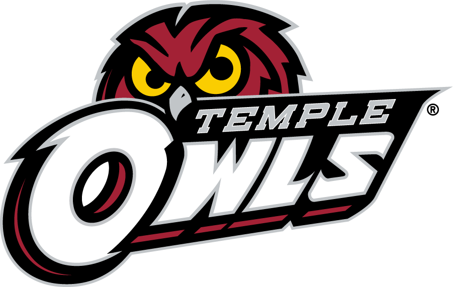 Temple Owls 2017-2020 Alternate Logo iron on transfers for clothing